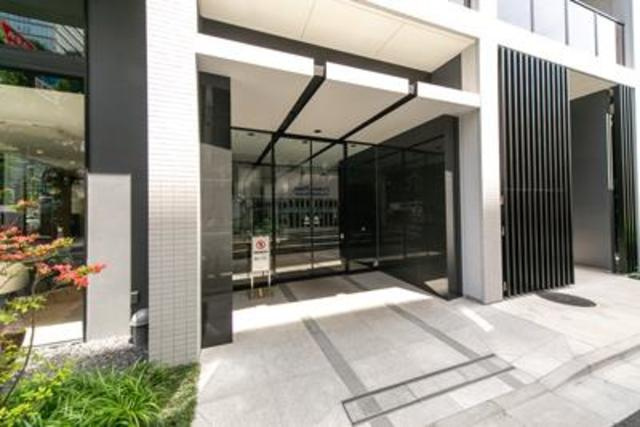 日本橋浜町ダイヤレジデンスのエントランス