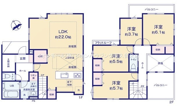 東久留米市滝山3期　全1棟　1号棟