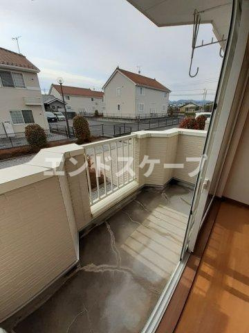 カファーラＣのバルコニー|高崎、前橋のお部屋探しはエンドスケープまで！お客様の理想お聞かせ下さい♪
