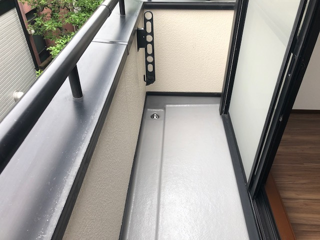 ヴィレッヂ山王のバルコニー