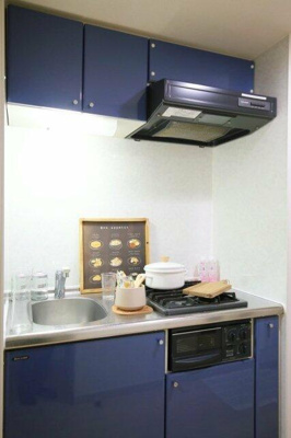 【キッチン】 | ガラ・グランディ日本橋 | ※家具・小物はイメージです 