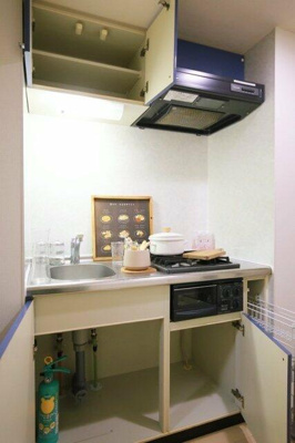 【キッチン】 | ガラ・グランディ日本橋 | ※家具・小物はイメージです 