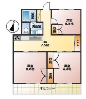 【間取り】 | 津田沼ハイツ