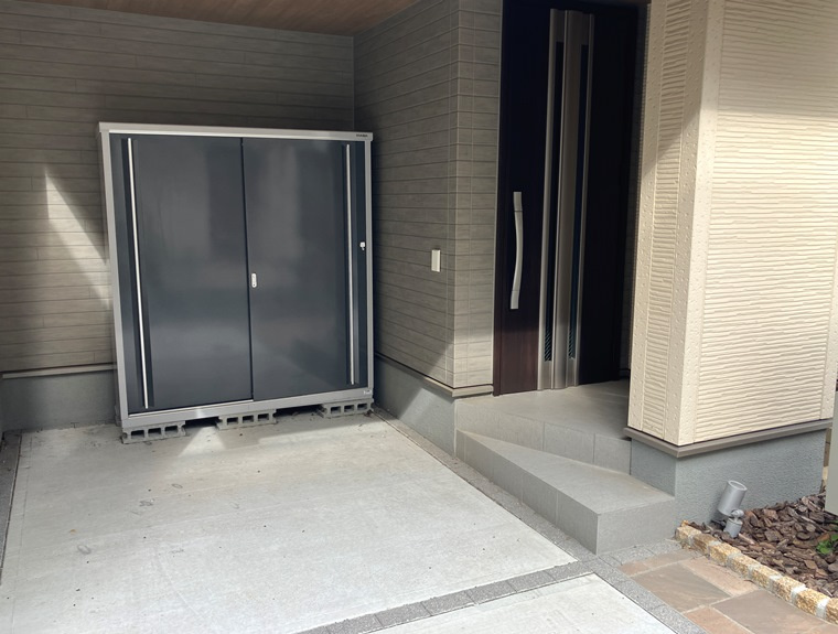 上池袋戸建のエントランス