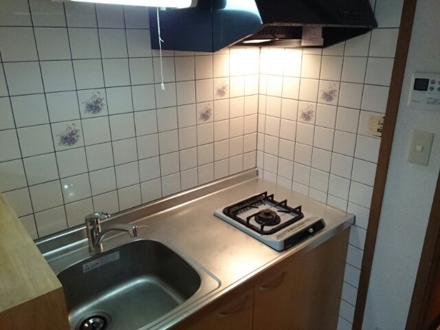 シャン・ド・フルールのキッチン