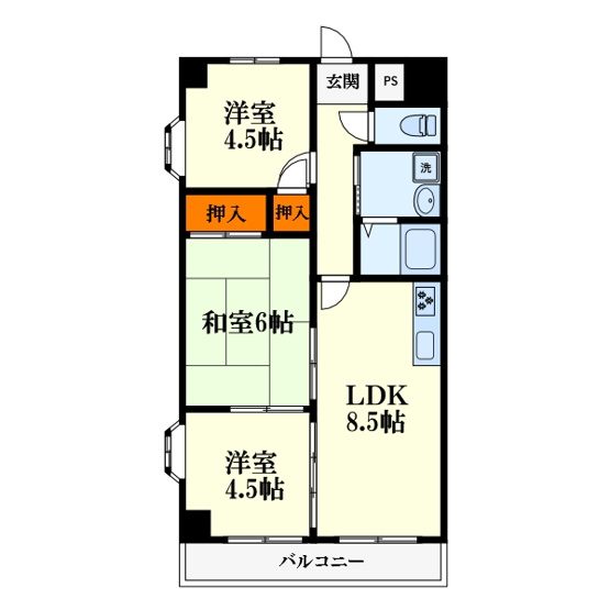 【間取り】 | サンサーラ翁