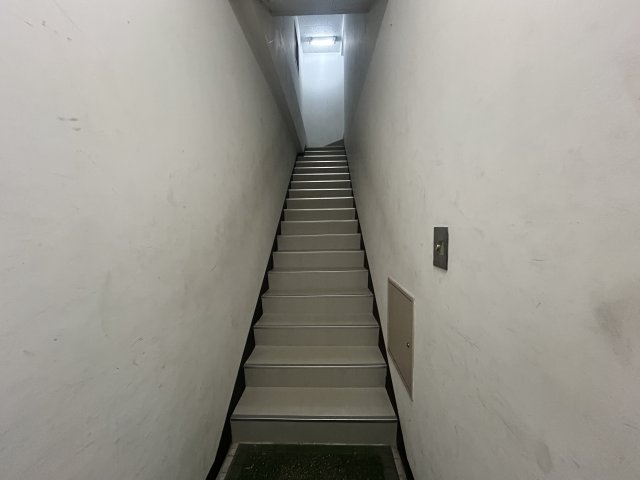 堀内ビルのバルコニー