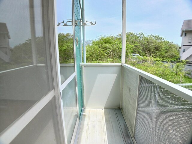 グリーンコートのバルコニー