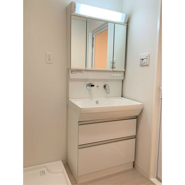 メイボーテセラ 名古屋市賃貸　仲介手数料無料の洗面所|洗面