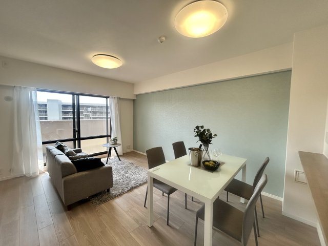 アクアフォレスタ・ルネ稲毛フォレスタ棟の居間・リビング|使いやすいリビングです