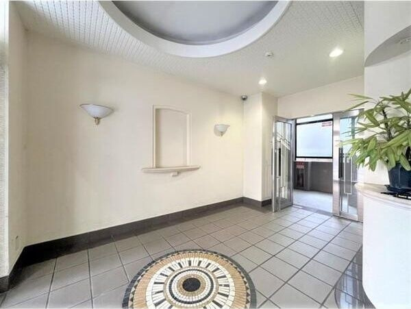 グレイス北河堀のロビー