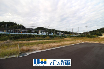 【外観】 | 心輝タウン西宇部／土地・７５坪（９号地） | 現地(2025年10月15日撮影）
