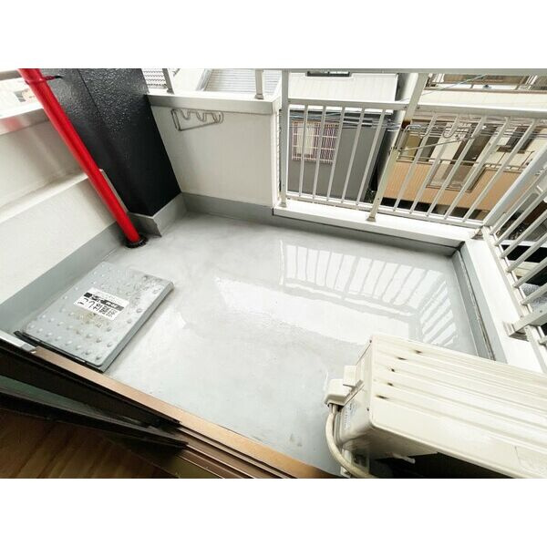 オズレジデンス玉出のバルコニー