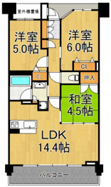 ワコーレ武庫之荘本町の間取り