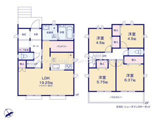 【間取り】 | 東久留米市滝山5丁目　全2棟　A号棟 | 東久留米市滝山5丁目　全2棟　A号棟