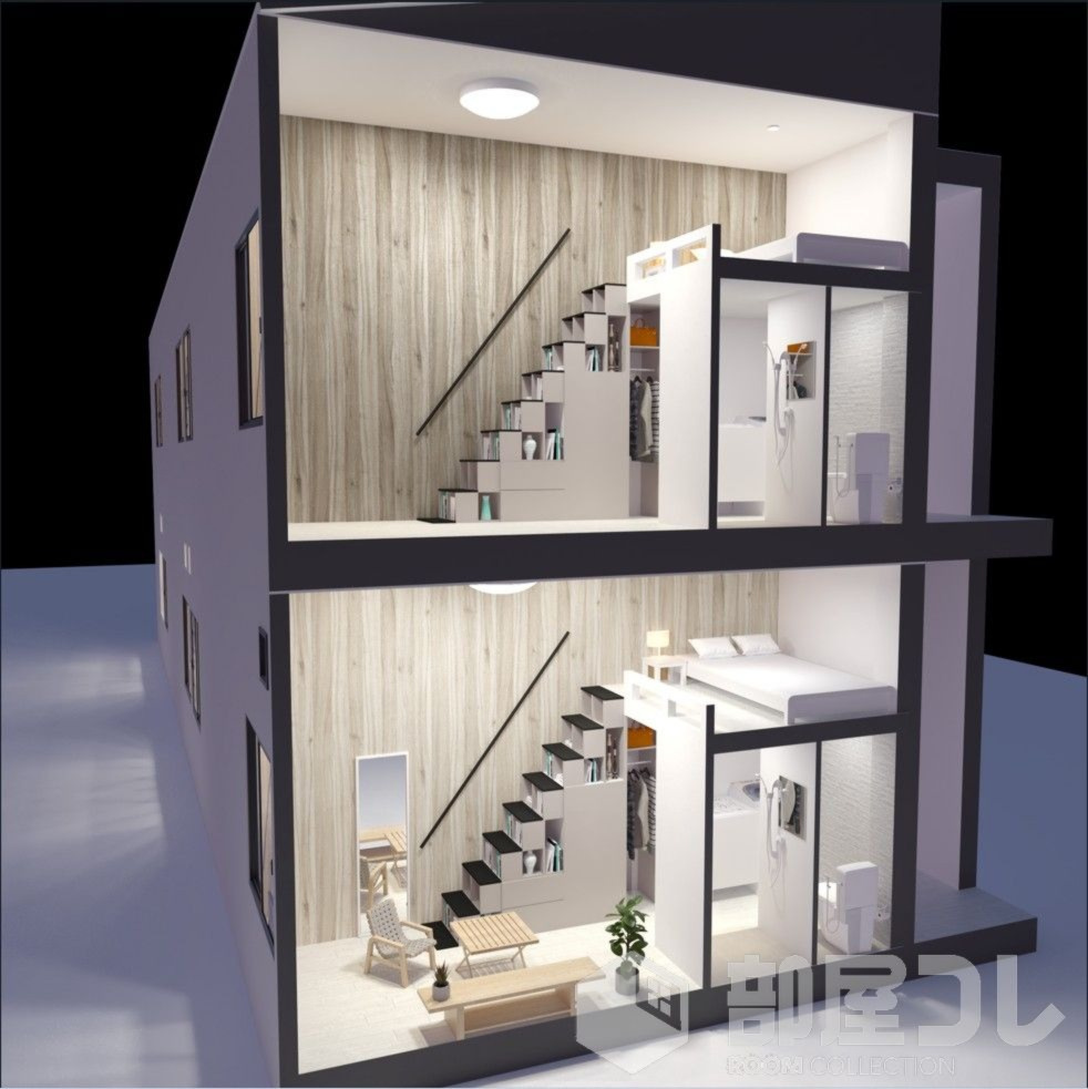 ブリリアント大原の外観|☆人気シリーズのデザイナーズアパート☆