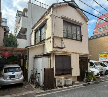 台東区千束１丁目の古家付売地の外観