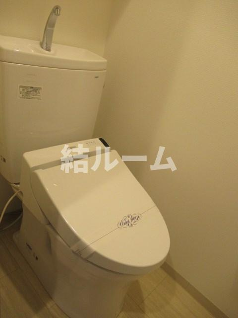 板橋区富士見町の賃貸マンションのトイレ