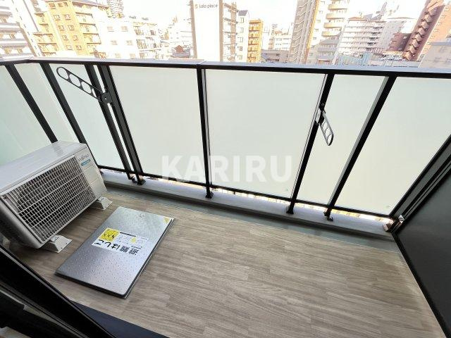 レジデンス大阪城東アペリオのバルコニー