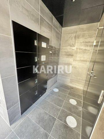 レジデンス大阪城東アペリオのエントランス