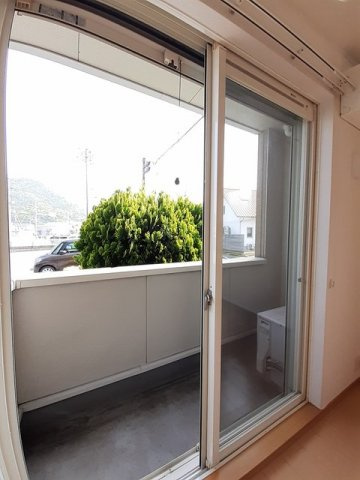 ディア　レストＡのバルコニー