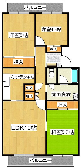 サルヴァトーレ長嶺の間取り