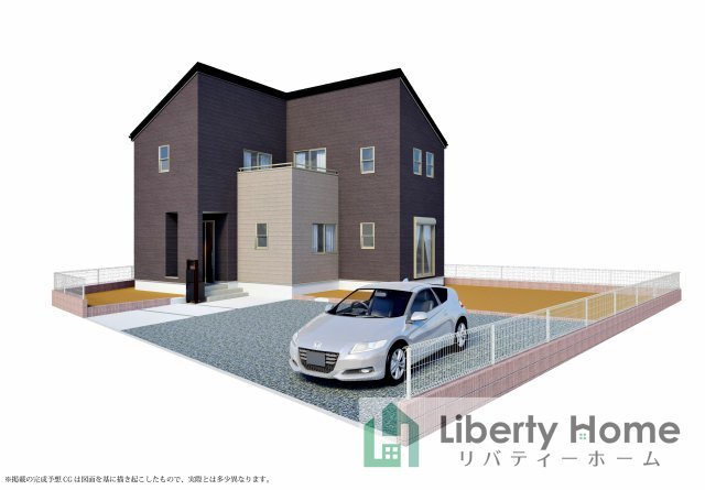 笠間市岩間駅西第3　新築戸建　1号棟の完成予想図|ご予約をいただければ、『平日の空いた時間』『周辺物件まとめて見たい』『1件だけ見たい』ももちろん可能です♪
お気軽にお問合せください♪