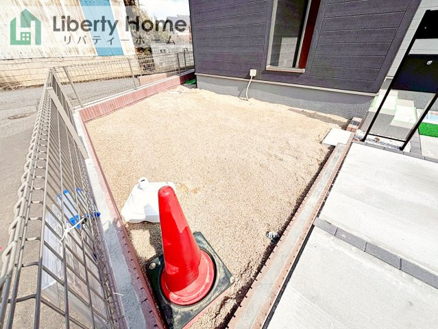 笠間市岩間駅西第3　新築戸建の庭