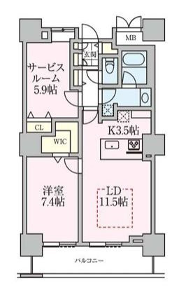 【間取り】 | ROYAL PARKS TOWER MINAMISENJU | 間取り