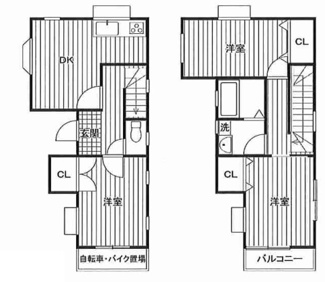 【間取り】 | 西東京市西原町4丁目　中古戸建 | 西東京市西原町4丁目　中古戸建