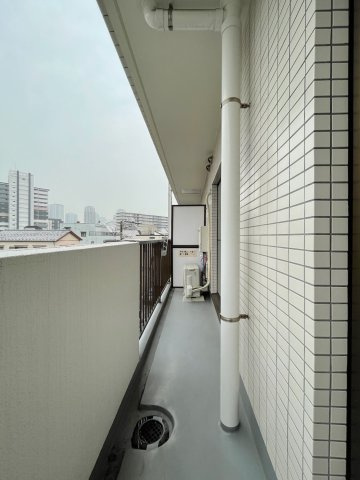 リバーサイド木場　403号室のバルコニー|※前回募集時の写真です。