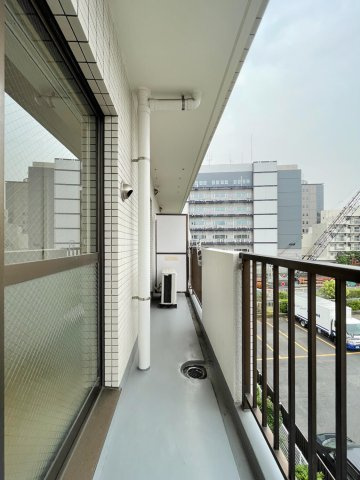 リバーサイド木場　403号室のバルコニー|※前回募集時の写真です。