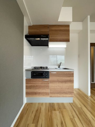 リバーサイド木場　403号室のキッチン|※前回募集時の写真です。