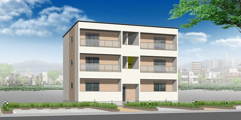 ポラリス野中町の外観|お洒落な外観です★