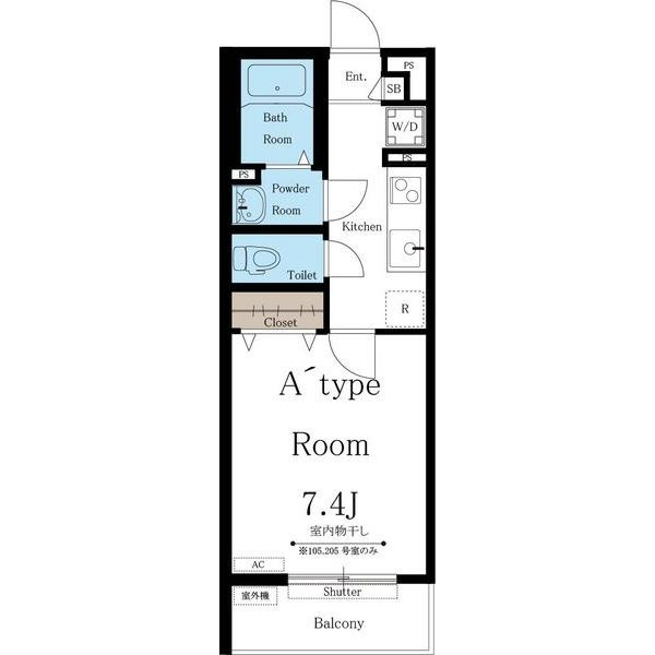 リブリ・本星崎　名古屋市賃貸　仲介手数料無料の間取り