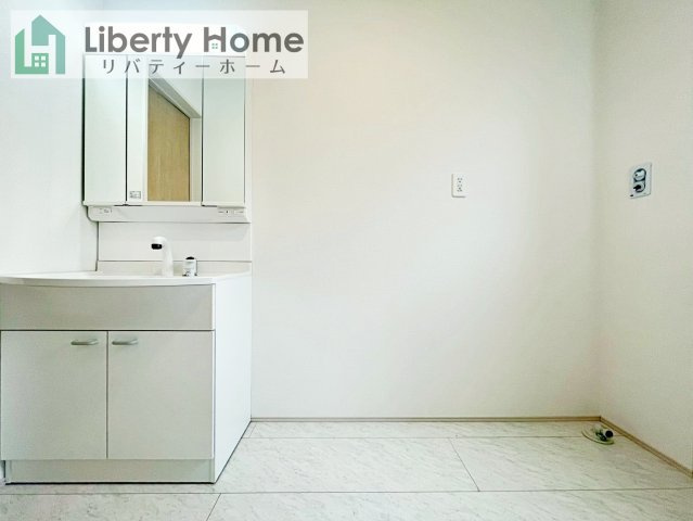 ひたちなか市平磯町　新築戸建の脱衣所