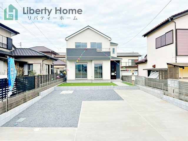 ひたちなか市平磯町　新築戸建の駐車場