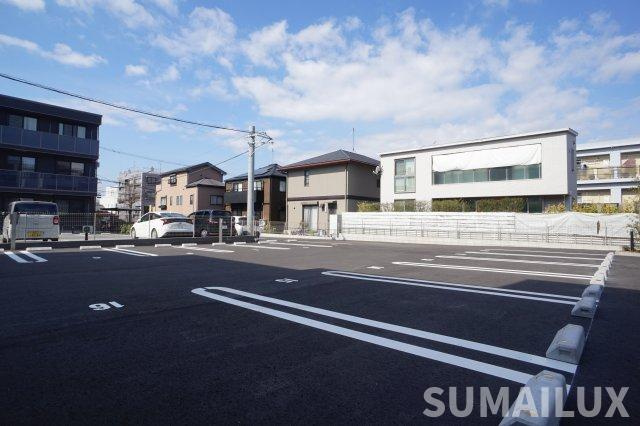 熊本市中央区帯山２丁目の賃貸マンションの駐車場