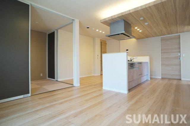 熊本市中央区帯山２丁目の賃貸マンションの居間・リビング