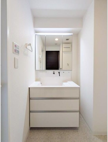 S-FORT都島KERSの洗面所