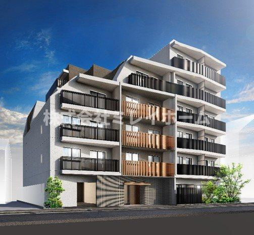 レジディア下丸子プレイスの外観パース