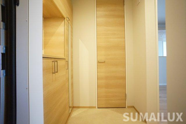 熊本市中央区帯山２丁目の賃貸マンションの玄関