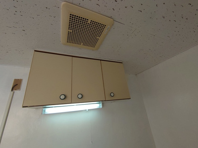 【収納】 | 新大阪ハイツ | キッチン上収納です。