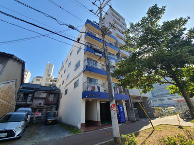 【外観】 | 新大阪ハイツ | ツートンカラーの外観です