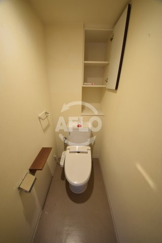 シティタワー天王寺真田山　真田山小学校区のトイレ|シティタワー天王寺真田山　温水洗浄便座