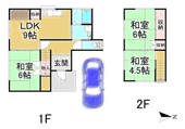 東坂元2丁目　売戸建の画像