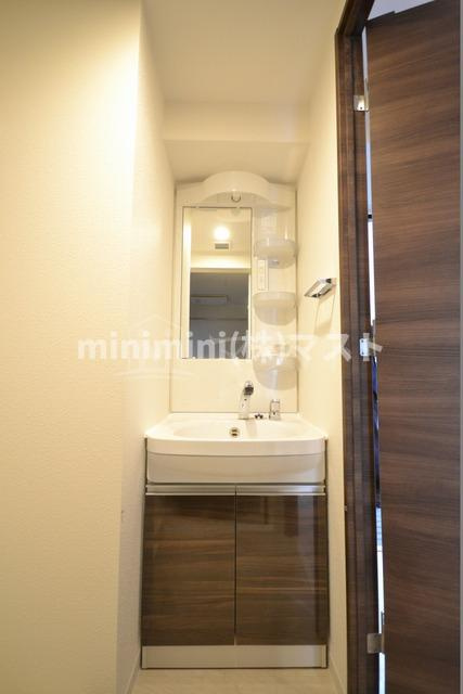 ミラージュパレス上本町の洗面所