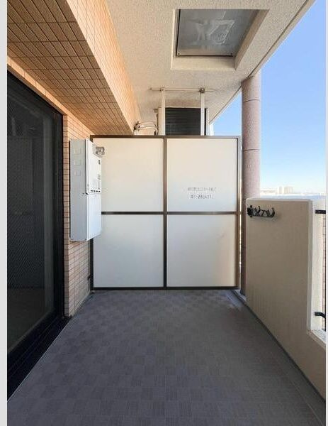 Luxe淡路のバルコニー