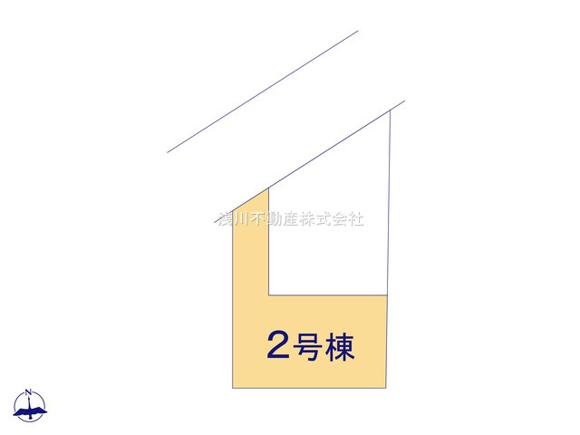 八王子市　台町　新築一戸建て　６期の区画図|～北側6ｍ道路に面しています～