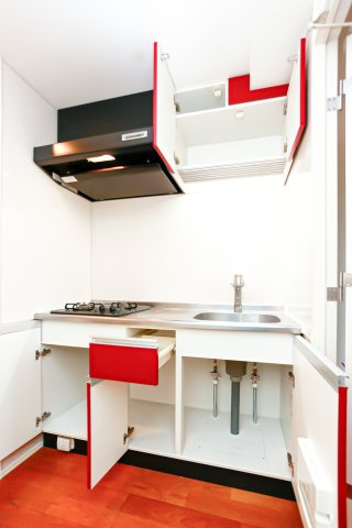 サヴォイ箱崎セントリシティ　2階のキッチン|別号室のものになります。現状優先。